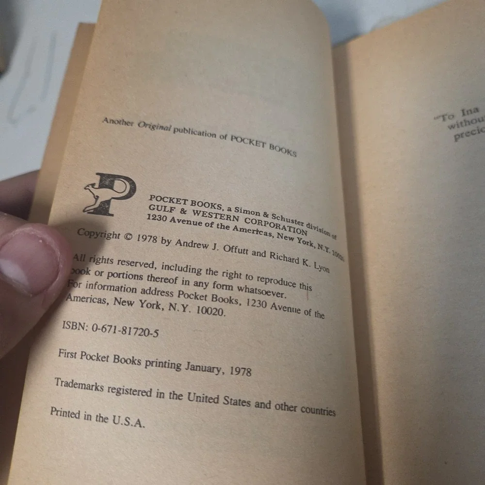 Pocket Books demon mirror